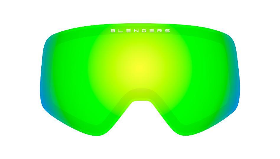 Snow Lenses - FOREST GREEN | FRAMELESS LENS