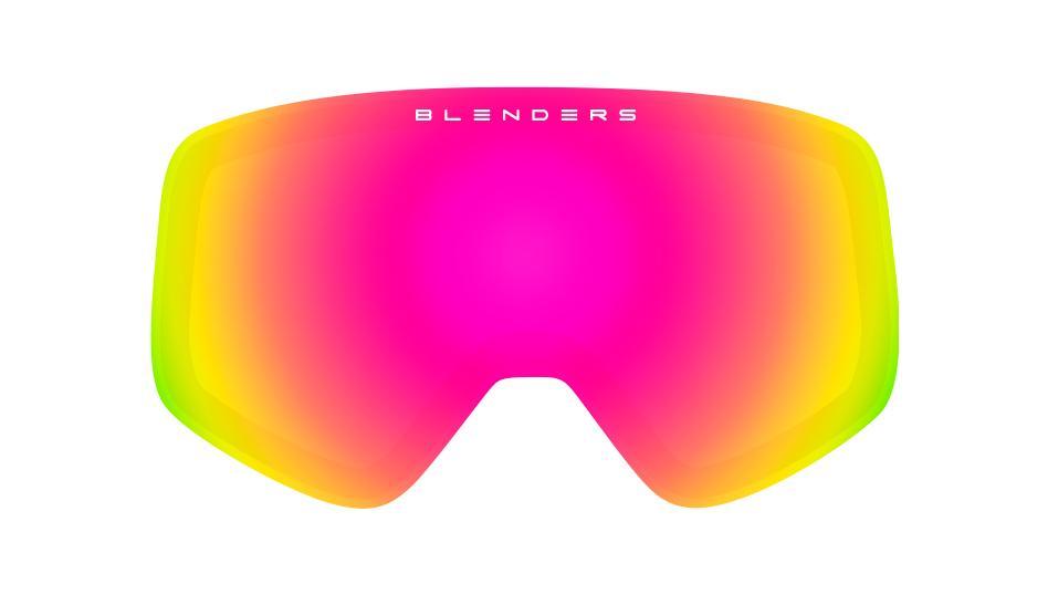 Snow Lenses - POLAR PINK | FRAMELESS LENS