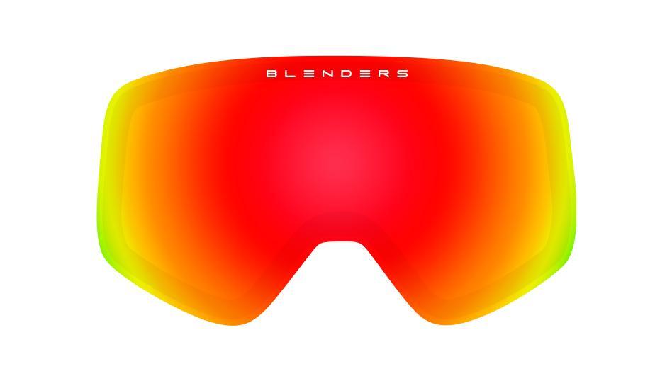 Snow Lenses - SIERRA RED | FRAMELESS LENS